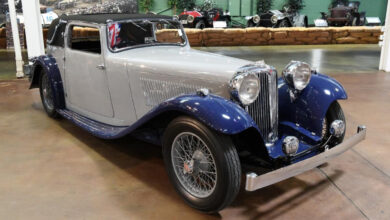 A 1935 S.S. Ltd. SS1 owned by Eduardo Zavala