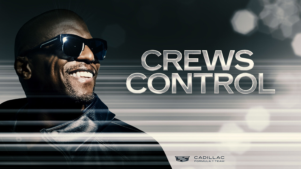 Crews Control promo with photo of Terry Crews