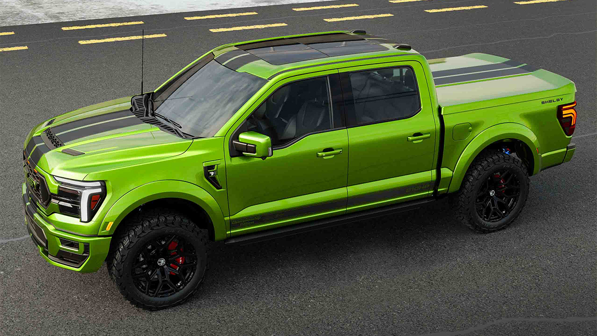 Championship Edition Shelby F-150 Off-Road Truck in Pearl Green