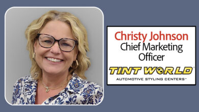 Christy Johnson as Chief Marketing Officer Tint World