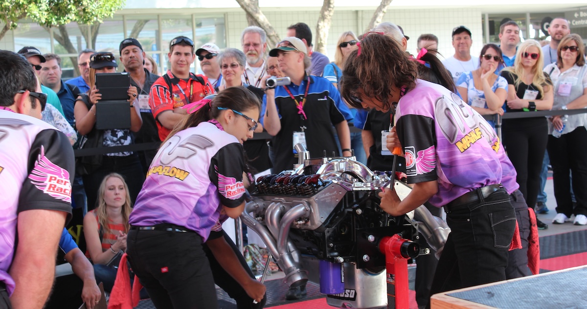 hot rodders of tomorrow engine challenge LVCC