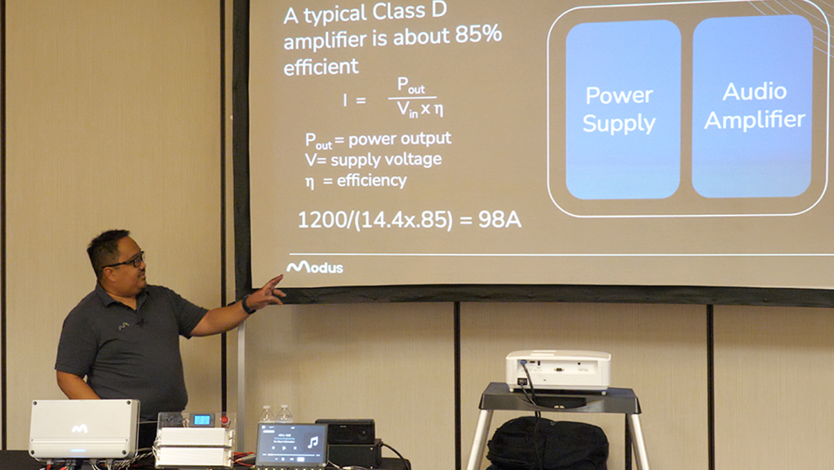 Jason Digos at Modus training session