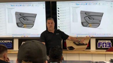 Bryan Schmitt teaching at Mobile Solutions Digital Design Master Class