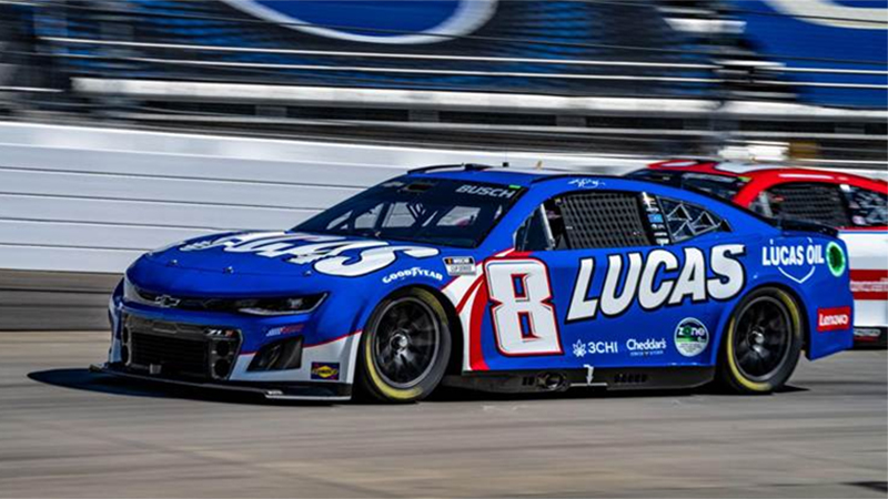 Richard Childress Racing’s No. 8 Chevrolet on the racetrack