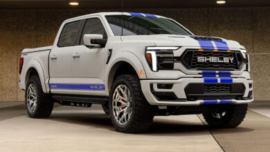 Shelby F150 Off-road Front Low White Blue