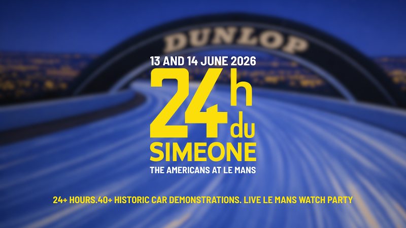 Simeone Foundation Automotive Museum The 24 Heures du Simeone graphic