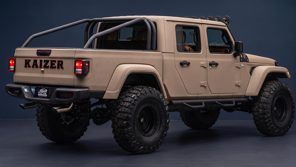 SoFlo Customs Kaizer Edition Jeep Gladiator rear view