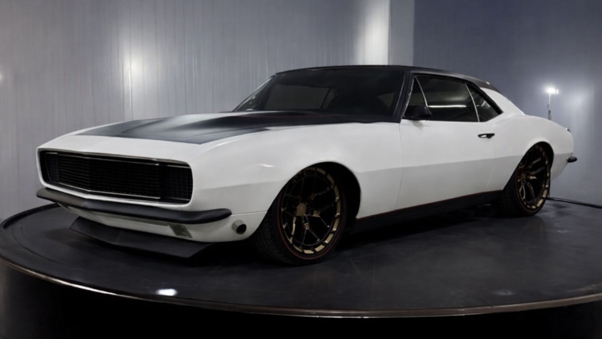 1967 Chevrolet Camaro Custom Coupe Front Three-Quarter View