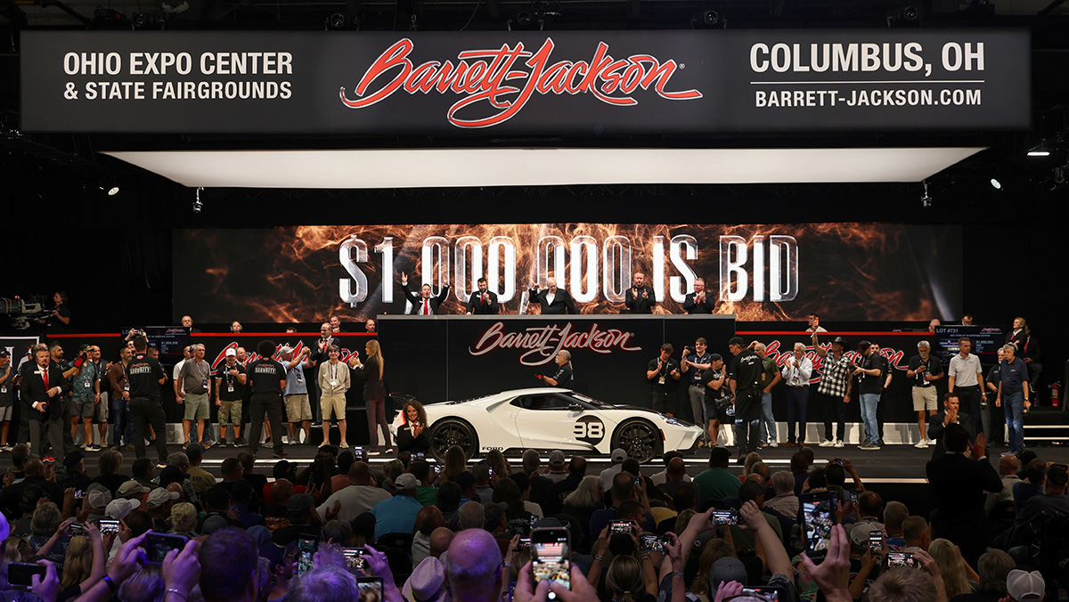 2021 Ford GT ’66 Heritage Edition on block for Super Saturday