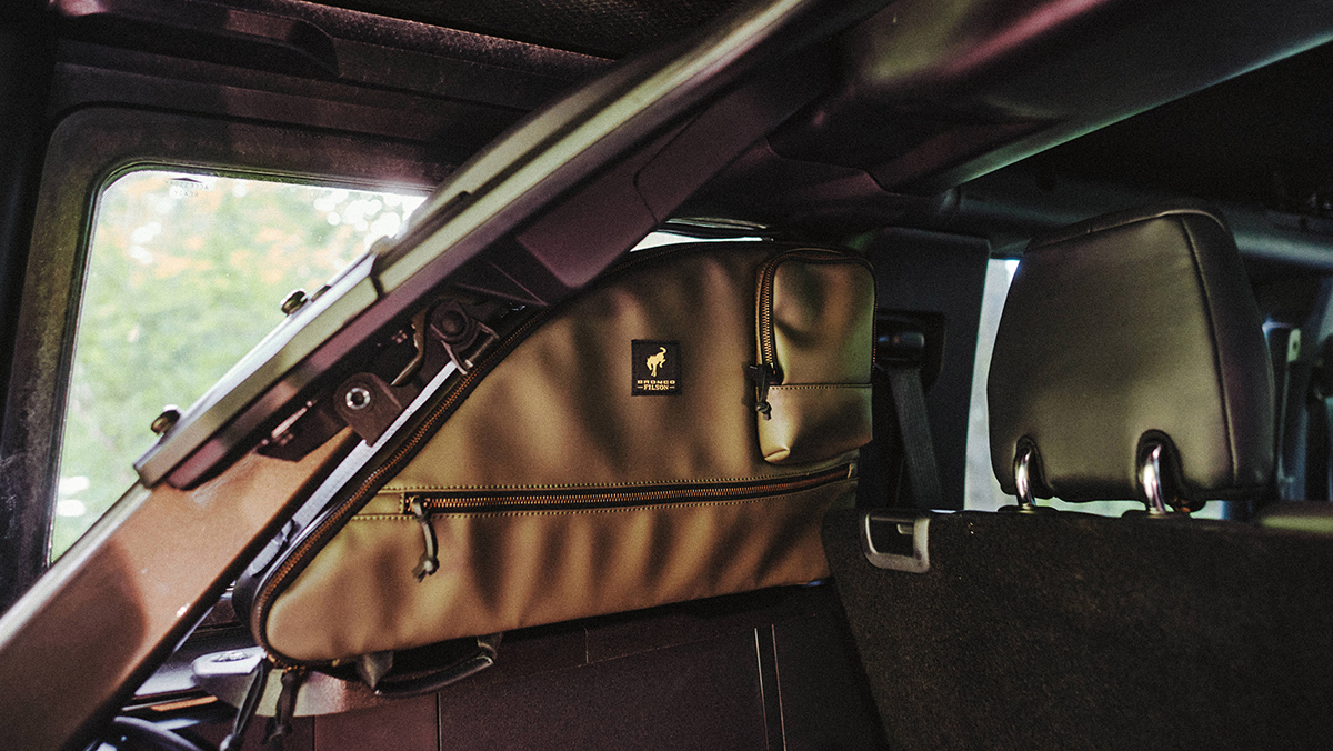 2027 Bronco Filson First Edition saddlebags