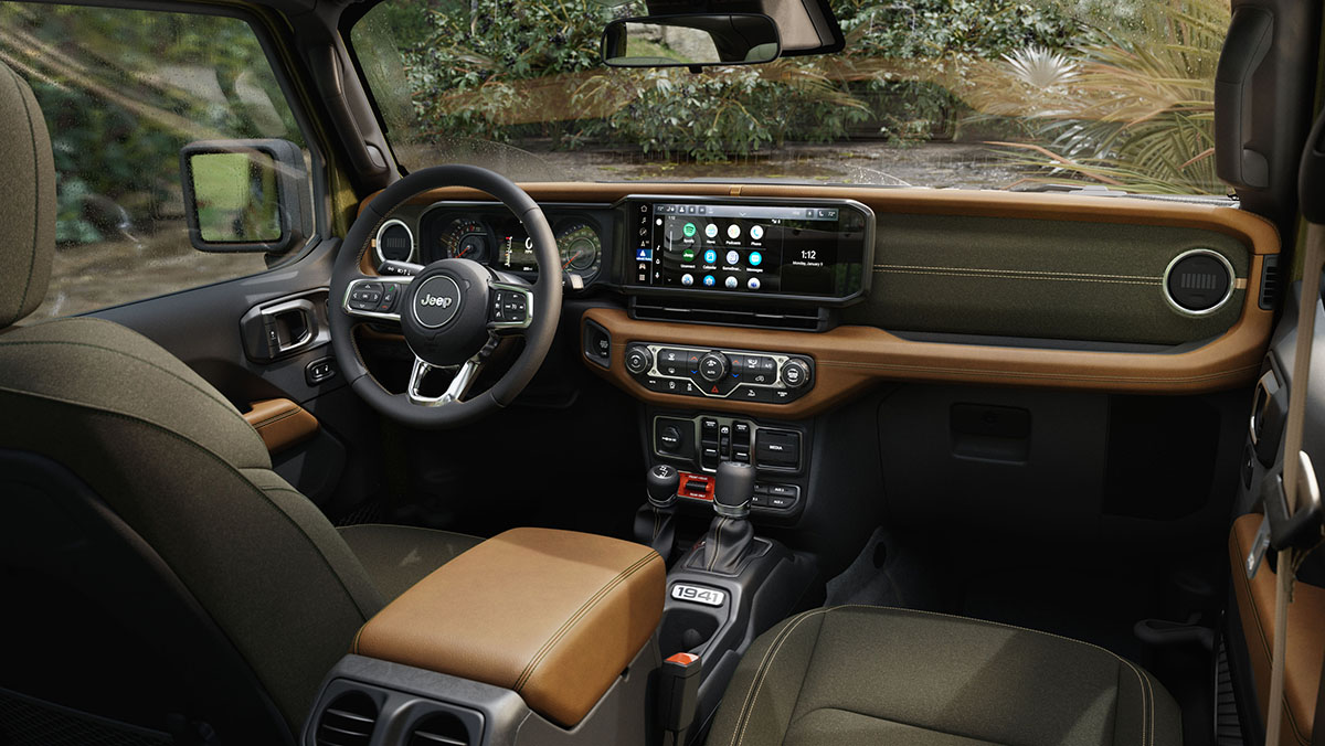 2027 Jeep Wrangler Sarge interior