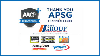 AACF Champion and APSG logos