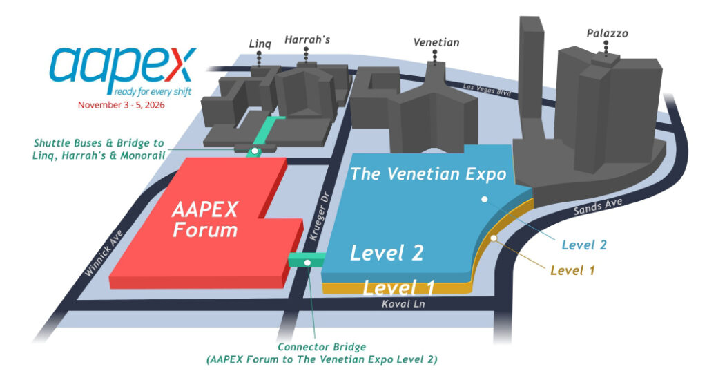 AAPEX 2026 Reveals New Show Floor Layout & Enhancements | THE SHOP