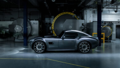 AC Cobra GT Coupe in factory
