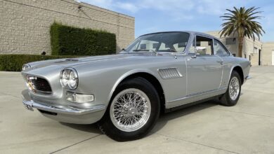 classic wheels on luxury silver car