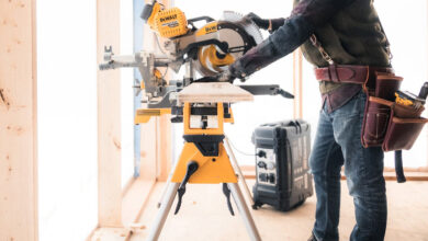 Hybrid Power Solutions portable power system powering table saw