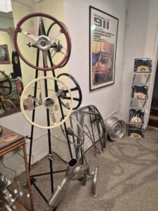 karmann konnection showroom steering wheel display