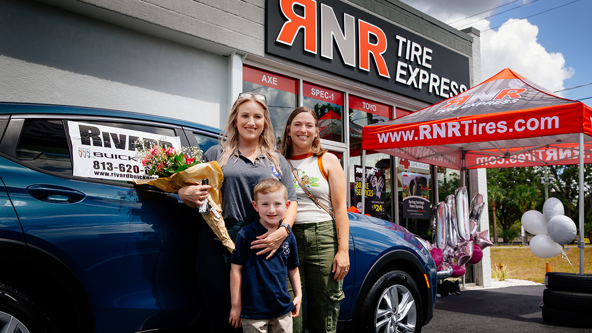 Katelynn Webber receives a brand-new 2026 Buick Envista at RNR Brandon