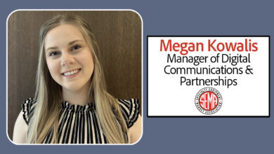 Megan Kowalis manager of digital communications and partnerships SEMA