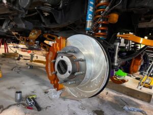 performance brakes ssbc on axle setup