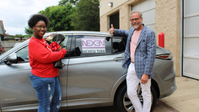 Roquila Brown receives a brand-new 2026 Buick Envista at the RNR Bossier City