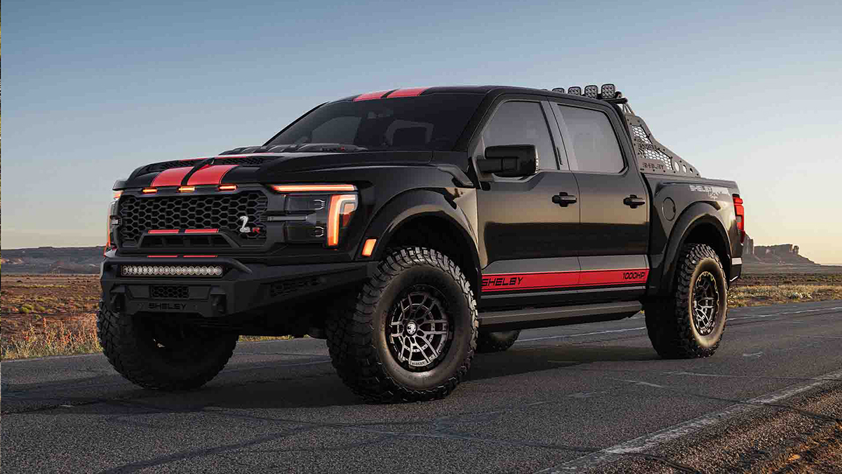 Shelby Ford F-150 Raptor Baja on road