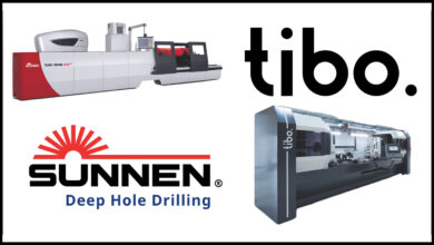 Tibo & Sunnen logos and product shots