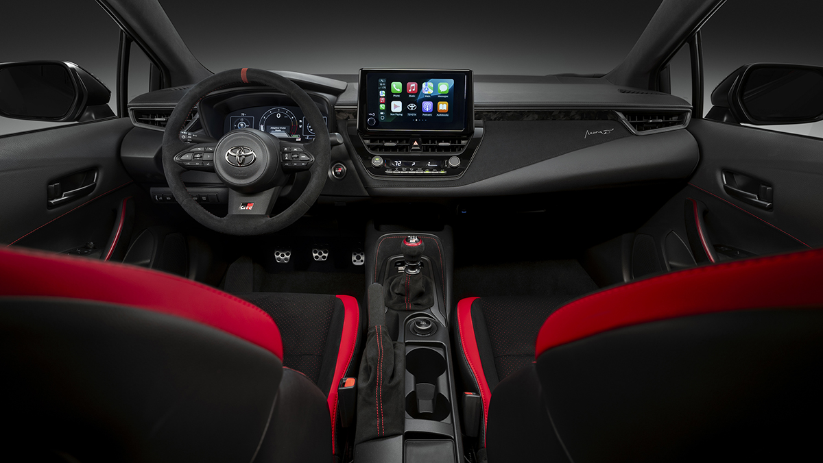 Toyota 2026 GRMN Corolla interior