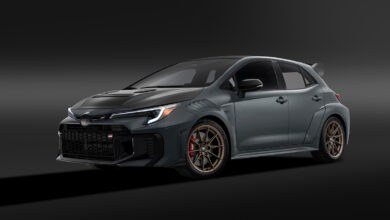 Toyota 2026 GRMN Corolla three quarter front