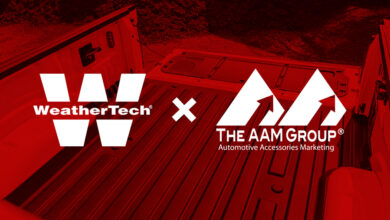 WeatherTech and The AAM Group logos