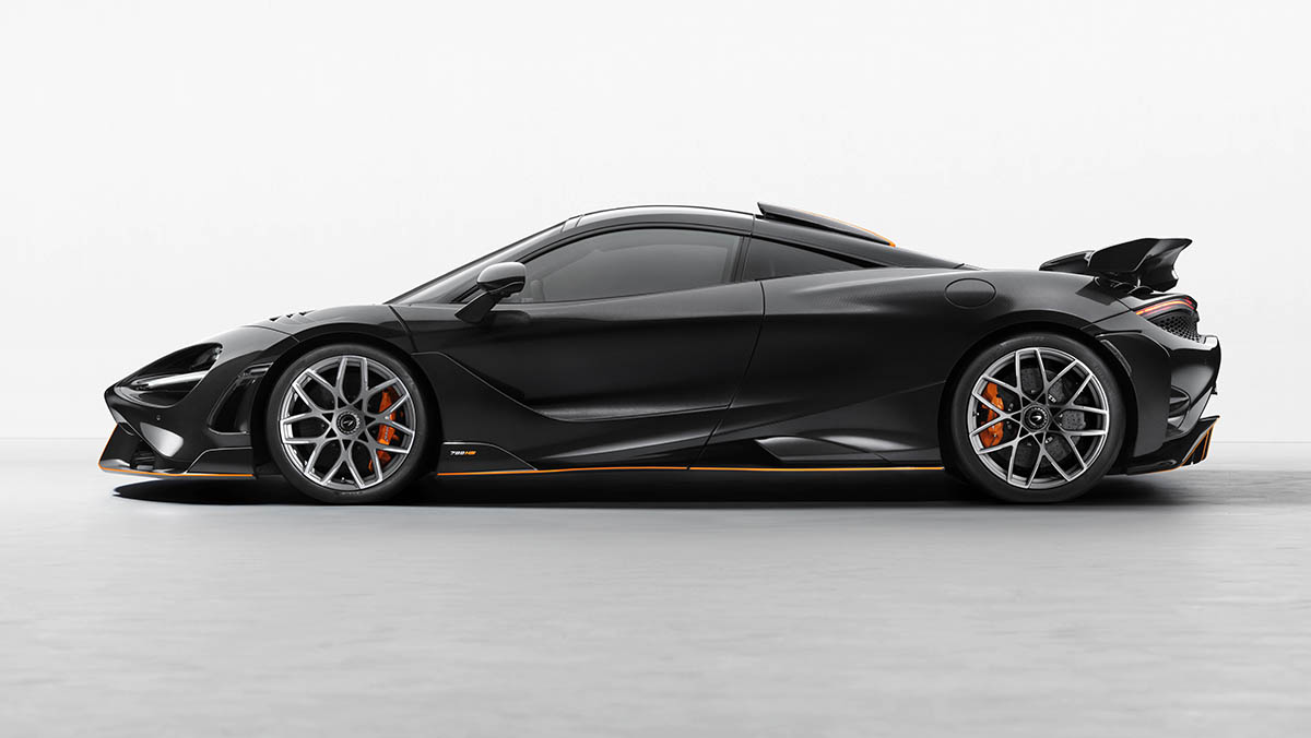 The McLaren 788HS side view