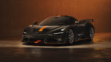 The McLaren 788HS three-quarter front view