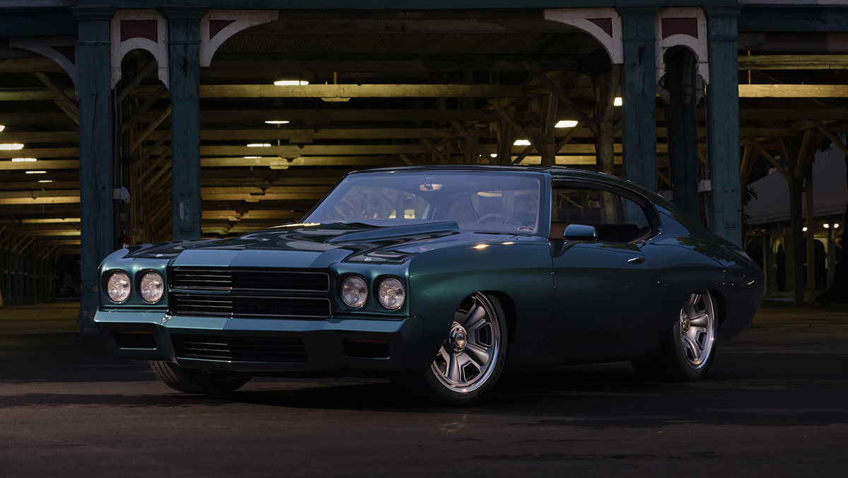 1970 Chevelle three-quarter front shot