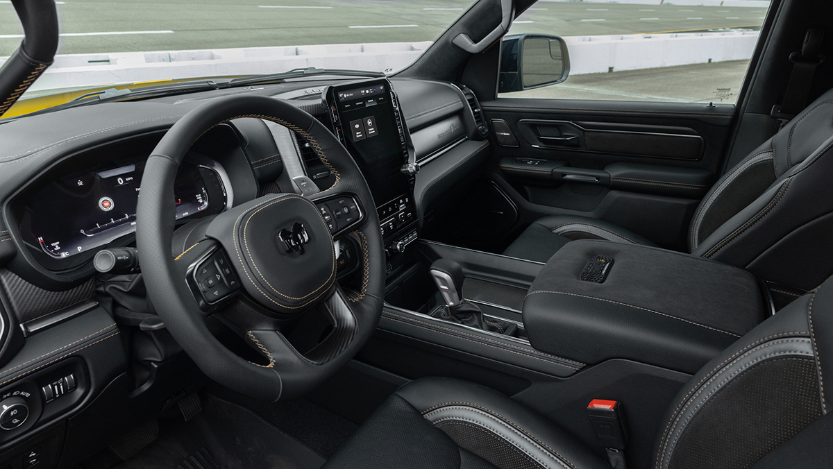 2027 Ram 1500 Rumble Bee SRT interior
