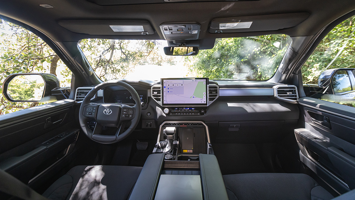 New 2027 Toyota Tundra interior
