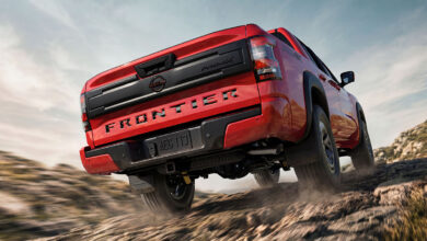 Nissan 250th Anniversary Edition Frontier's tallgate