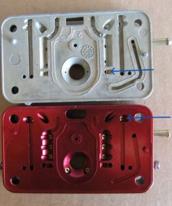 carb tuning upper metering block