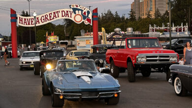 Goodguys Pacific Northwest Nationals evening cruise