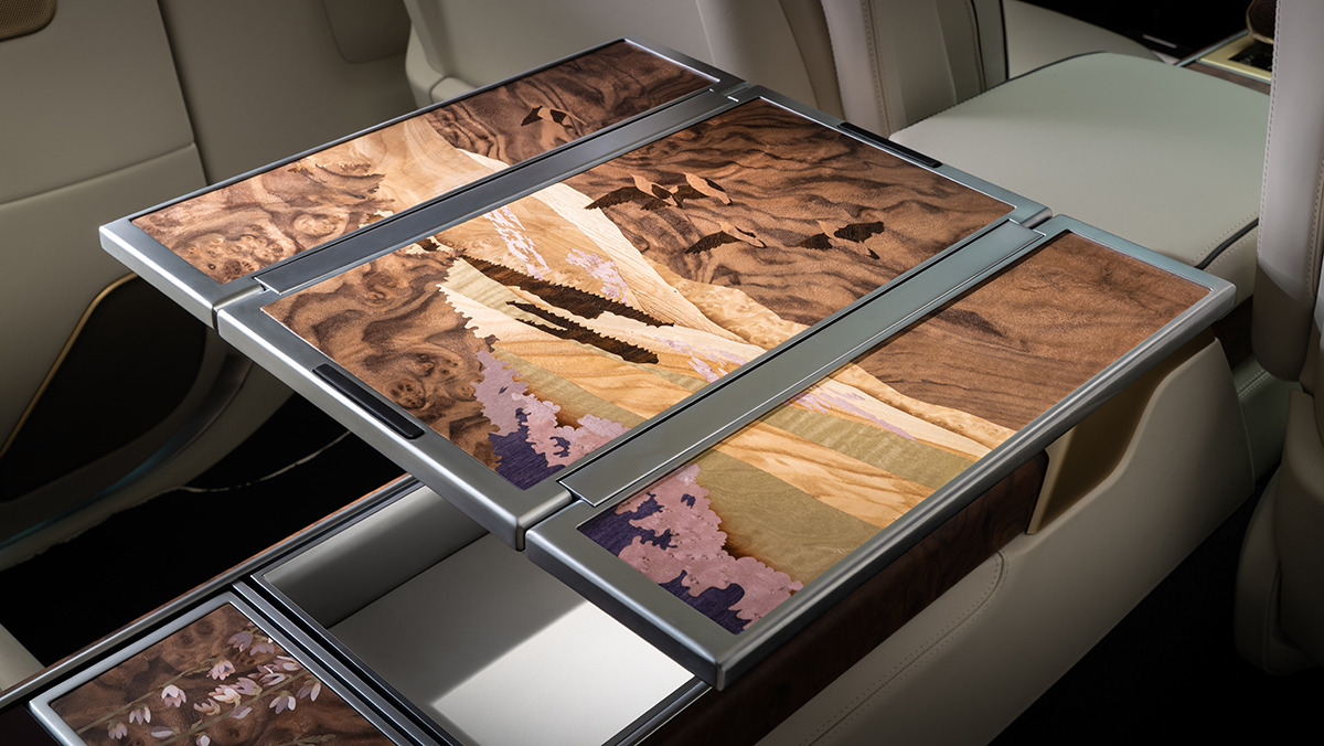 Holland & Holland Bespoke Commission marquetry expanded