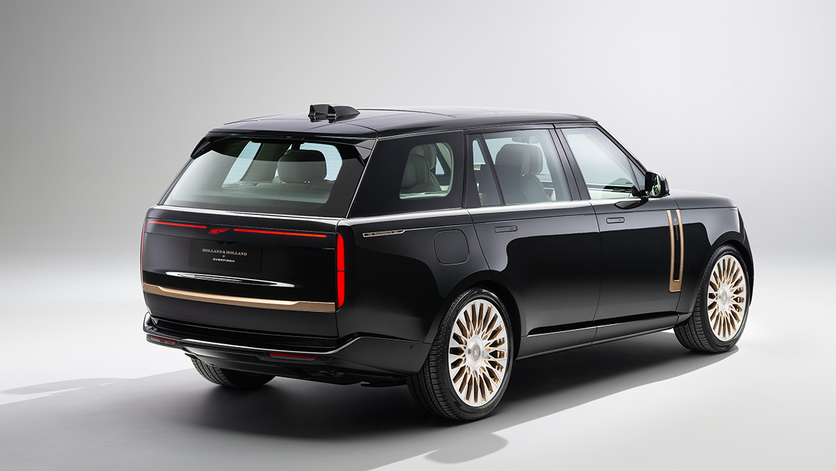 Holland & Holland Bespoke Commission three-quarter rear view