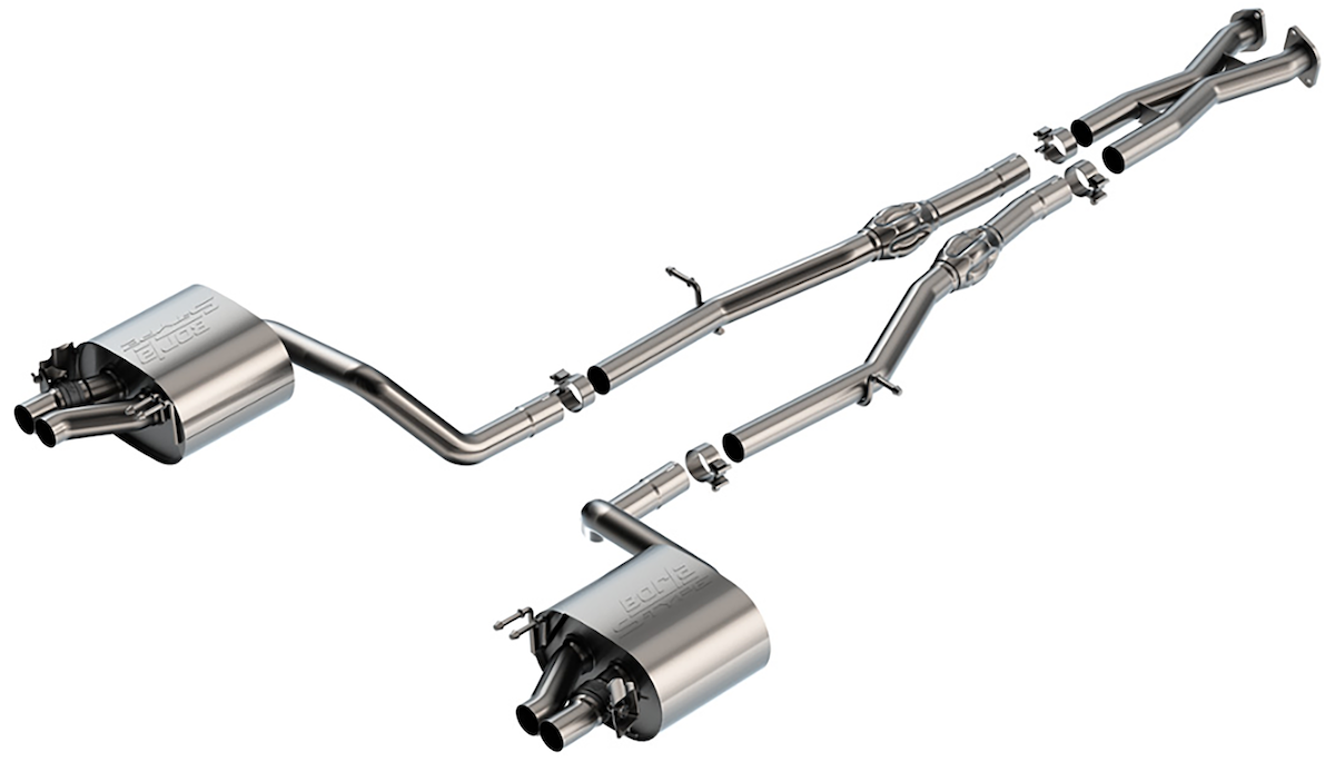 Import Performance borla dual exhaust mufflers and pipes