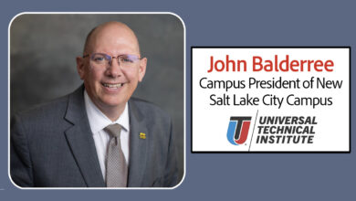 John Balderree, Campus President of New Salt Lake City Campus