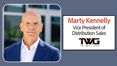 Marty Kennelly as Vice President of Distribution Sales
