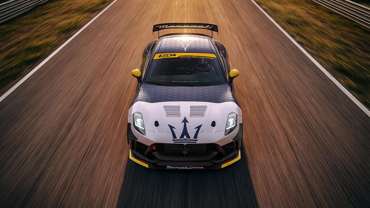 Maserati Project GT4 on track