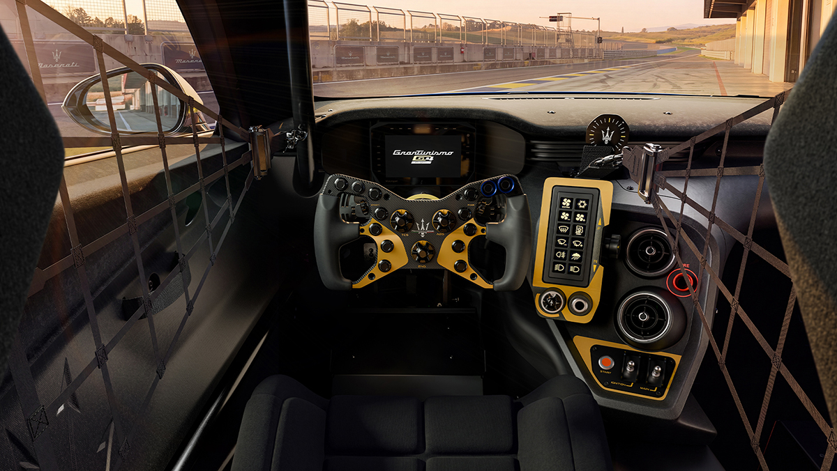 Maserati Project GT4 interior