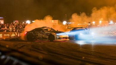Optima Drifting at SEMA Fest
