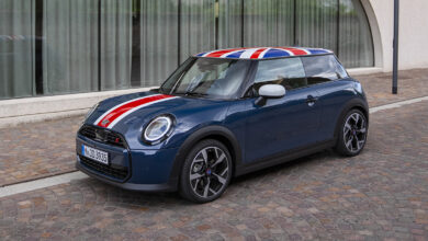 MINI Cooper Heritage Edition three-quarter front view