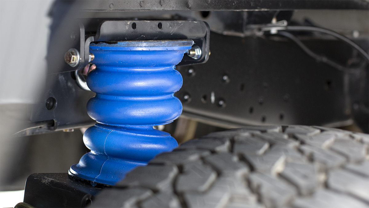 Rebel SumoSprings mounted on vehicle