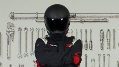 Pit crew member from Yokohama video Know Your Tire Pressure