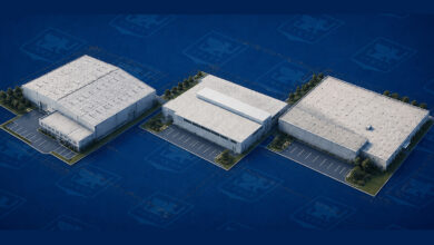 Rendition of the three new INKAS facilities